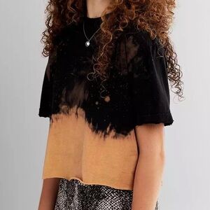 Gilded Intent crop tee